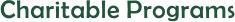 Charitable Programs